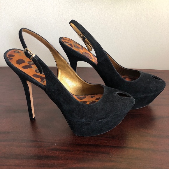 Sam Edelman Slingback Peep-toe Pumps! - Picture 3 of 3